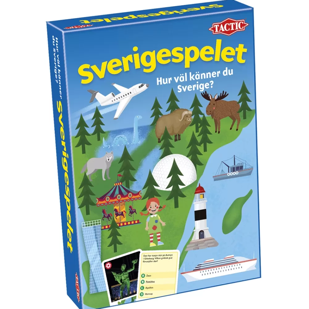 Tactic Sverigespelet | Familjespel