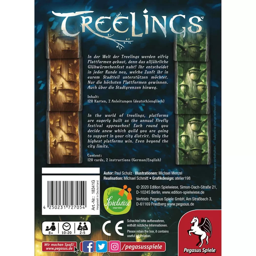Pegasus Spiele Treelings | Kortspel